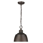 Golden Lighting Holmes Wry Lighting Holmes 1-light Pendant In Modern Brushed Gold