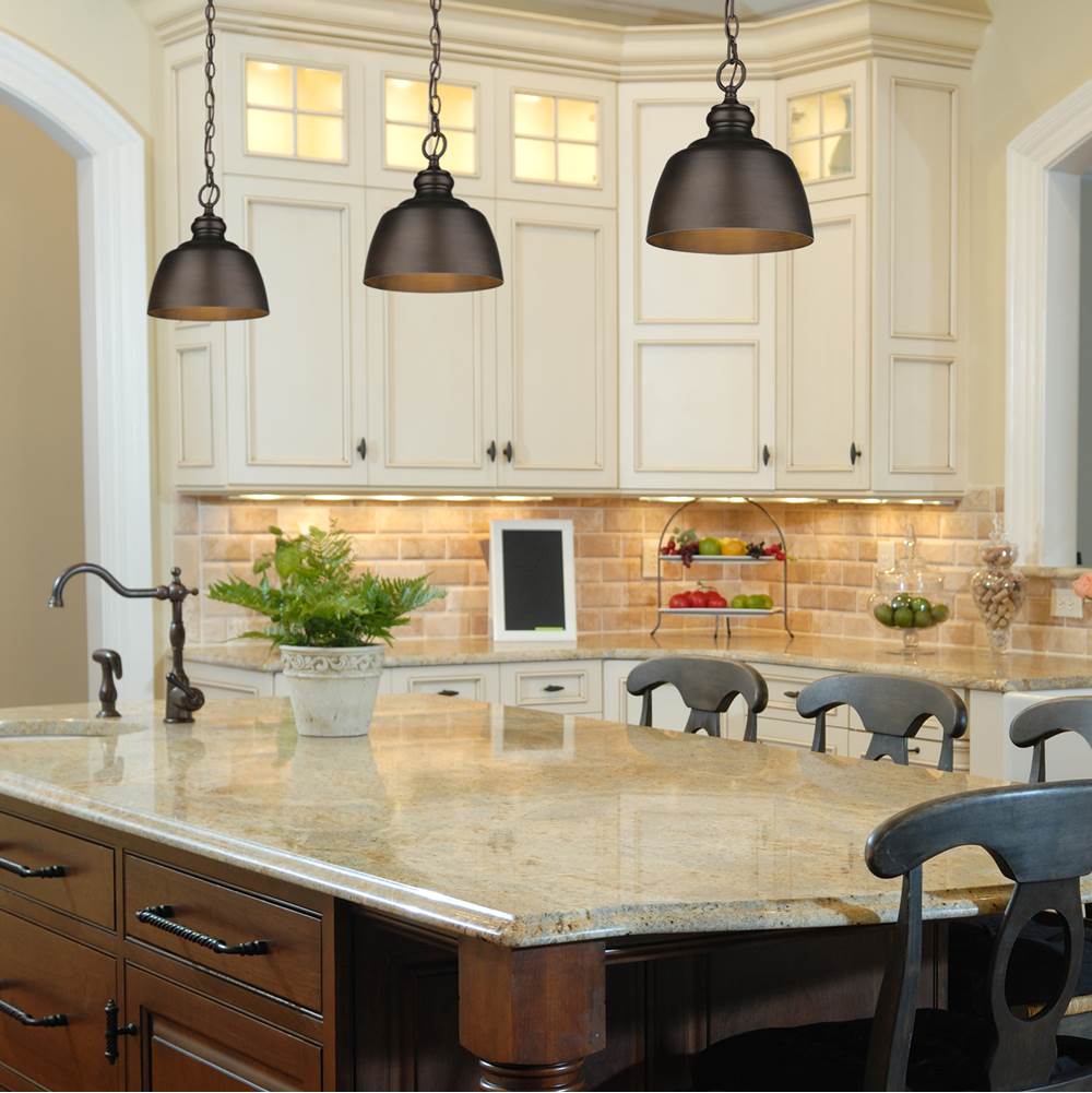 Golden Lighting 0316-M1L RBZ Rubbed Bronze Wry Lighting Holmes 1-light Pendant In Rubbed Bronze Image 4