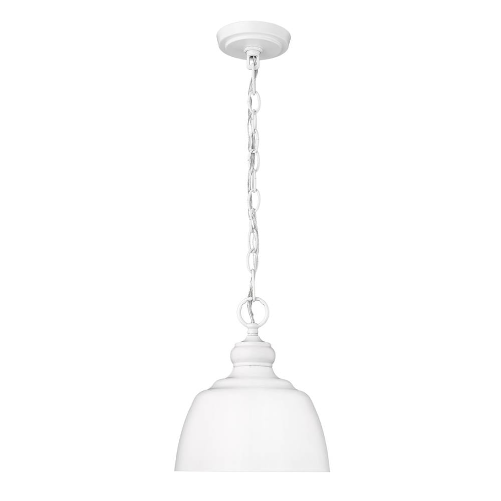 Golden Lighting Holmes Wry Lighting Holmes 1-light Pendant In Modern Brushed Gold