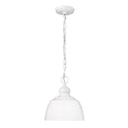 Golden Lighting Holmes Wry Lighting Holmes 1-light Pendant In Modern Brushed Gold