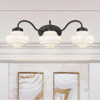 Golden Lighting 0508-BA3 BLK-VMG Matte Black Golden Lighting Ingalls 3-light Vanity In Matte Black Image 2