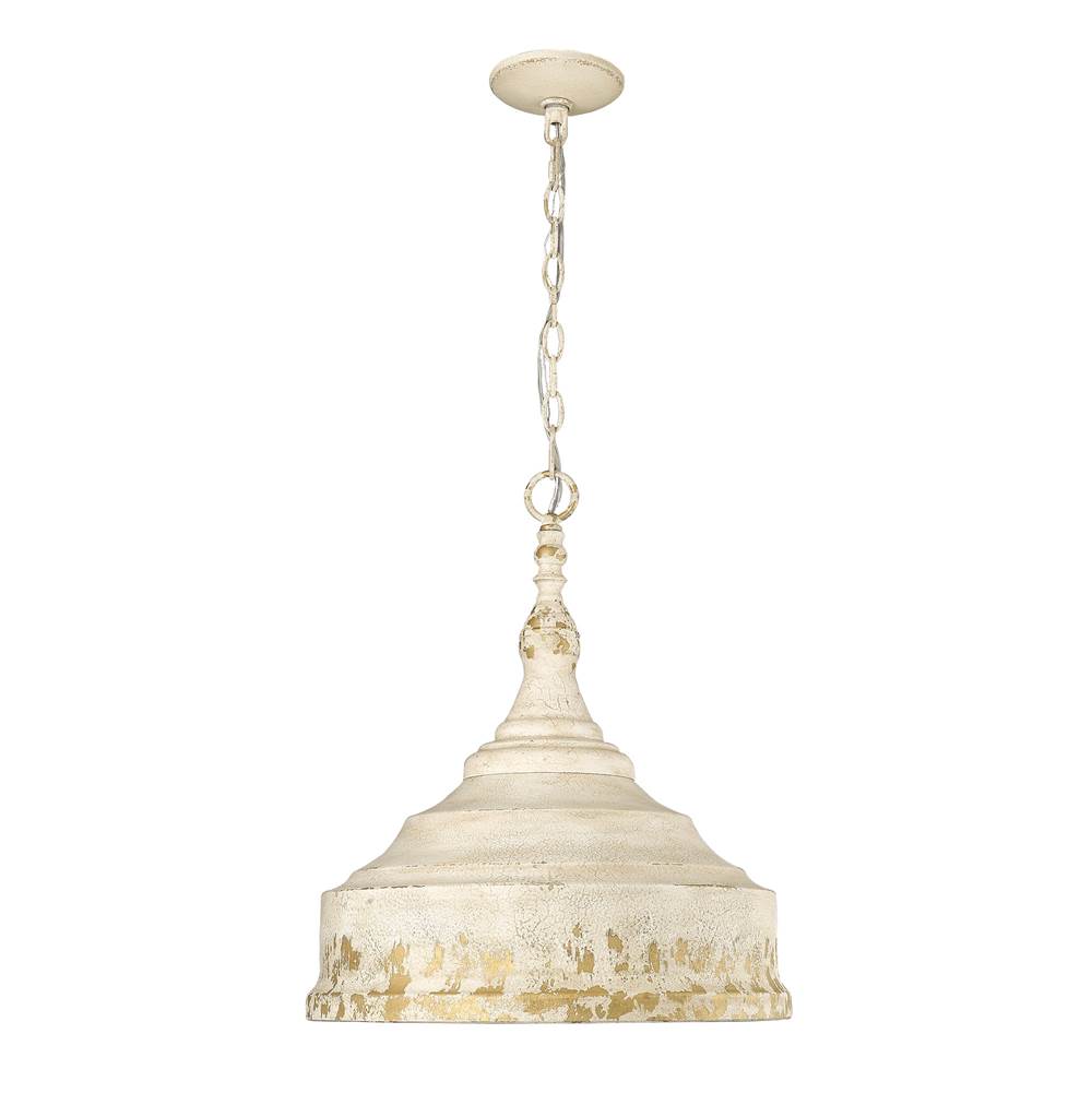 Golden Lighting Keating Golden Lighting Keating 3-light Pendant In Antique Black Iron