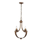 Golden Lighting 0815-4 HG Heirloom Gold Wry Lighting Victoria 4-light Chandelier In Heirloom Gold Image 3
