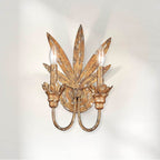 Golden Lighting 0846-2W HG Heirloom Gold Golden Lighting Lillianne 2-light Wall Sconce In Heirloom Gold Image 2