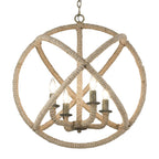 Golden Lighting 0868-4 BC Burnished Chestnut Wry Lighting Marina 4-light Chandelier In Burnished Chestnut Image 1