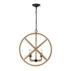 Golden Lighting Marina Wry Lighting Marina 4-light Chandelier In Burnished Chestnut