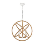 Golden Lighting Marina Wry Lighting Marina 4-light Chandelier In Burnished Chestnut