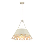 Golden Lighting 0883-5P AI Antique Ivory Wry Lighting Eloise 5-light Pendant In Antique Ivory Image 4
