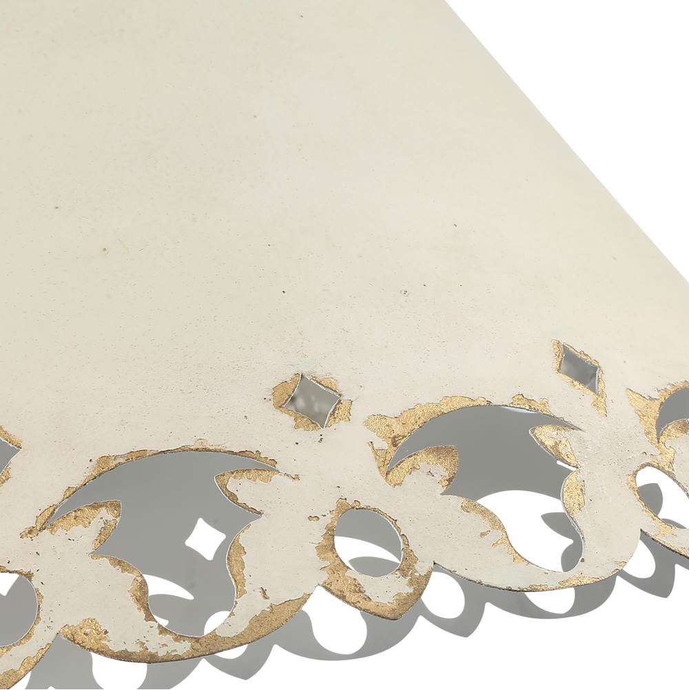 Golden Lighting 0883-5P AI Antique Ivory Wry Lighting Eloise 5-light Pendant In Antique Ivory Image 3