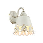 Golden Lighting 0883-BA1 AI Antique Ivory Wry Lighting Eloise 1-light Vanity In Antique Ivory Image 1