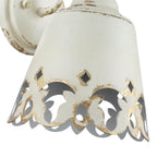 Golden Lighting 0883-BA1 AI Antique Ivory Wry Lighting Eloise 1-light Vanity In Antique Ivory Image 3