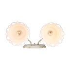 Golden Lighting 0883-BA2 AI Antique Ivory Wry Lighting Eloise 2-light Vanity In Antique Ivory Image 5