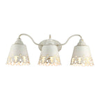 Golden Lighting 0883-BA3 AI Antique Ivory Wry Lighting Eloise 3-light Vanity In Antique Ivory Image 1