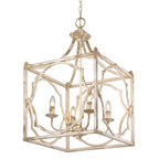 Golden Lighting 0885-4P AI Antique Ivory Wry Lighting Laurent 4-light Pendant In Antique Ivory Image 2