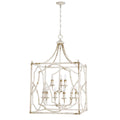 Golden Lighting 0885-9P AI Antique Ivory Golden Lighting Laurent 9-light Pendant In Antique Ivory Image 1