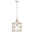 Golden Lighting 0885-S AI Antique Ivory Golden Lighting Laurent 1-light Pendant In Antique Ivory Image 1