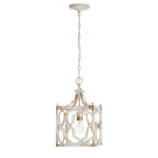Golden Lighting 0885-S AI Antique Ivory Golden Lighting Laurent 1-light Pendant In Antique Ivory Image 1