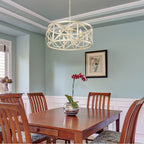 Golden Lighting 0890-6 AI Antique Ivory Golden Lighting Alcott 6-light Chandelier In Antique Ivory Image 3