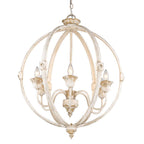 Golden Lighting 0892-6 AI Antique Ivory Golden Lighting Jules 6-light Chandelier In Antique Ivory Image 3