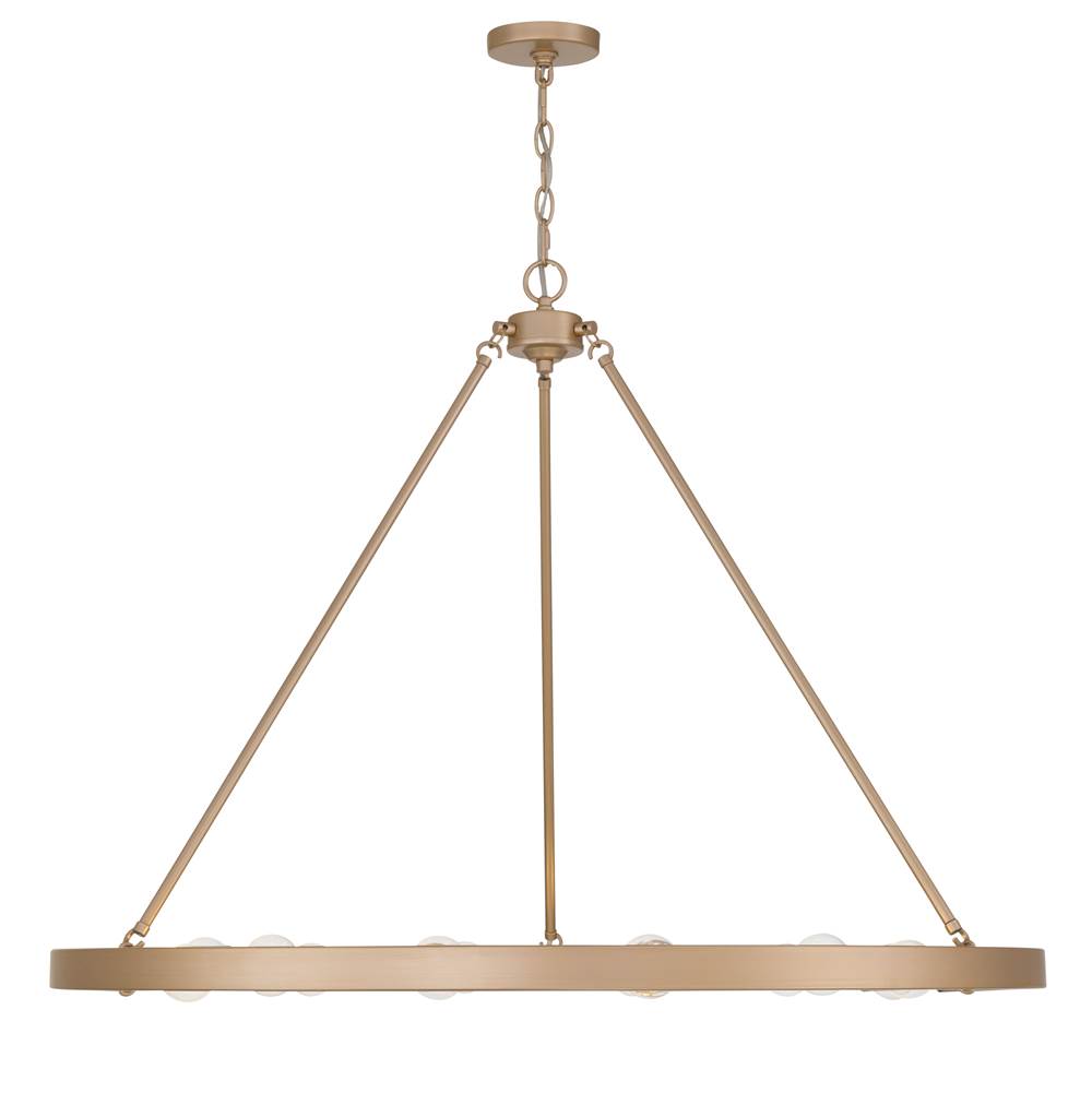 Golden Lighting 1019-12 FRG French Gold Golden Lighting Castile 12-light Chandelier In French Gold Image 4