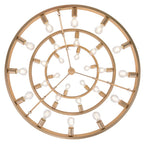 Golden Lighting 1019-6-9-12 FRG French Gold Golden Lighting Castile 27-light 2-tier Chandelier (6 Plus 9 Plus 12) In French Gold Image 5