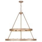 Golden Lighting 1019-69 FRG French Gold Golden Lighting Castile 15-light 2-tier Chandelier (6 Plus 9) In French Gold Image 4
