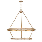 Golden Lighting 1019-96 FRG French Gold Golden Lighting Castile 15-light 2-tier Chandelier (9 Plus 6) In French Gold Image 4