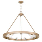 Golden Lighting Castile Golden Lighting Castile 9-light Chandelier In Matte Black