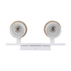 Golden Lighting Chatham Wry Lighting Chatham 2-light Vanity In Gunmetal Bronze