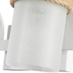 Golden Lighting 1048-BA2 NWT-CS Natural White Wry Lighting Chatham 2-light Vanity In Natural White Image 3