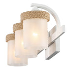 Golden Lighting 1048-BA3 NWT-CS Natural White Wry Lighting Chatham 3-light Vanity In Natural White Image 4