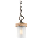 Golden Lighting 1048-M1L GMT-CS Gunmetal Bronze Wry Lighting Chatham 1-light Pendant In Gunmetal Bronze Image 1