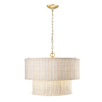 Golden Lighting Erma Golden Lighting Erma 6-light Chandelier In Brushed Champagne Brass