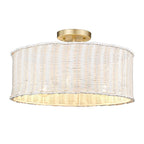 Golden Lighting 1084-SF BCB-WW Brushed Champagne Brass Golden Lighting Erma 3-light Semi-flush Mount In Brushed Champagne Brass Image 5