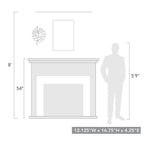 Golden Lighting 1103-1W WG White Gold Wry Lighting Aruba 1-light Wall Sconce In White Gold Image 2