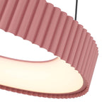 Golden Lighting 1146-20 BL Blush Wry Lighting Sashay Integrated Led 20'' Pendant In Blush Image 4