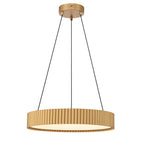 Golden Lighting Sashay Wry Lighting Sashay Integrated Led 20'' Pendant In Blush