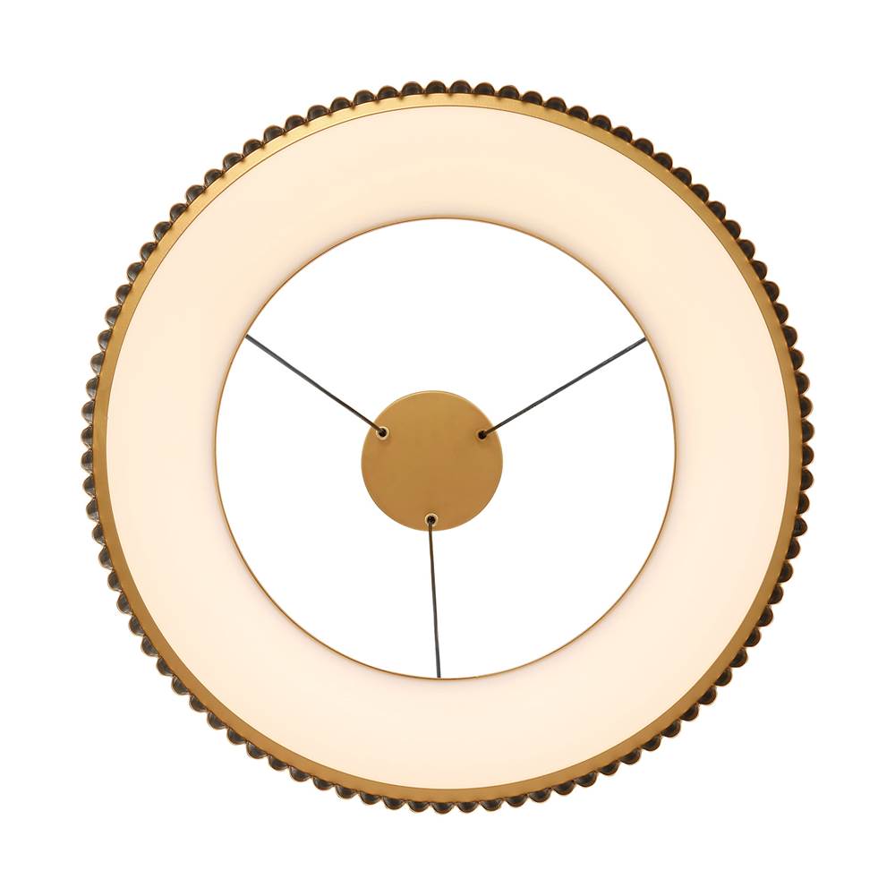 Golden Lighting 1146-20 HY Honey Gold Wry Lighting Sashay Integrated Led 20'' Pendant In Honey Gold Image 6