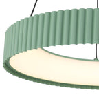 Golden Lighting 1146-20 PI Pistachio Wry Lighting Sashay Integrated Led 20'' Pendant In Pistachio Image 4