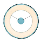 Golden Lighting 1146-20 SB Sky Blue Wry Lighting Sashay Integrated Led 20'' Pendant In Sky Blue Image 6