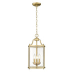 Golden Lighting Payton Golden Lighting Payton 3-light Pendant In Brushed Champagne Brass