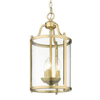 Golden Lighting 1157-3P BCB Brushed Champagne Brass Golden Lighting Payton 3-light Pendant In Brushed Champagne Brass Image 1
