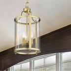 Golden Lighting 1157-3P BCB Brushed Champagne Brass Golden Lighting Payton 3-light Pendant In Brushed Champagne Brass Image 3