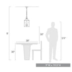 Golden Lighting 1157-3P BCB Brushed Champagne Brass Golden Lighting Payton 3-light Pendant In Brushed Champagne Brass Image 2