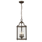 Golden Lighting Payton Golden Lighting Payton 3-light Pendant In Brushed Champagne Brass