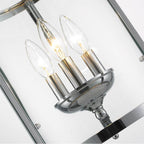 Golden Lighting 1157-3P CH Chrome Golden Lighting Payton 3-light Pendant In Chrome Image 4