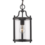 Golden Lighting 1157-M1L BLK Matte Black Golden Lighting Payton 1-light Pendant In Matte Black Image 1