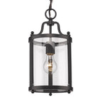 Golden Lighting Payton Golden Lighting Payton 1-light Pendant In Matte Black