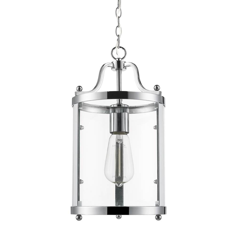 Golden Lighting Payton Golden Lighting Payton 1-light Pendant In Matte Black