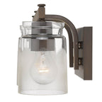 Golden Lighting 1405-BA3 RBZ-CAG Rubbed Bronze Golden Lighting Travers 3-light Vanity In Rubbed Bronze Image 5